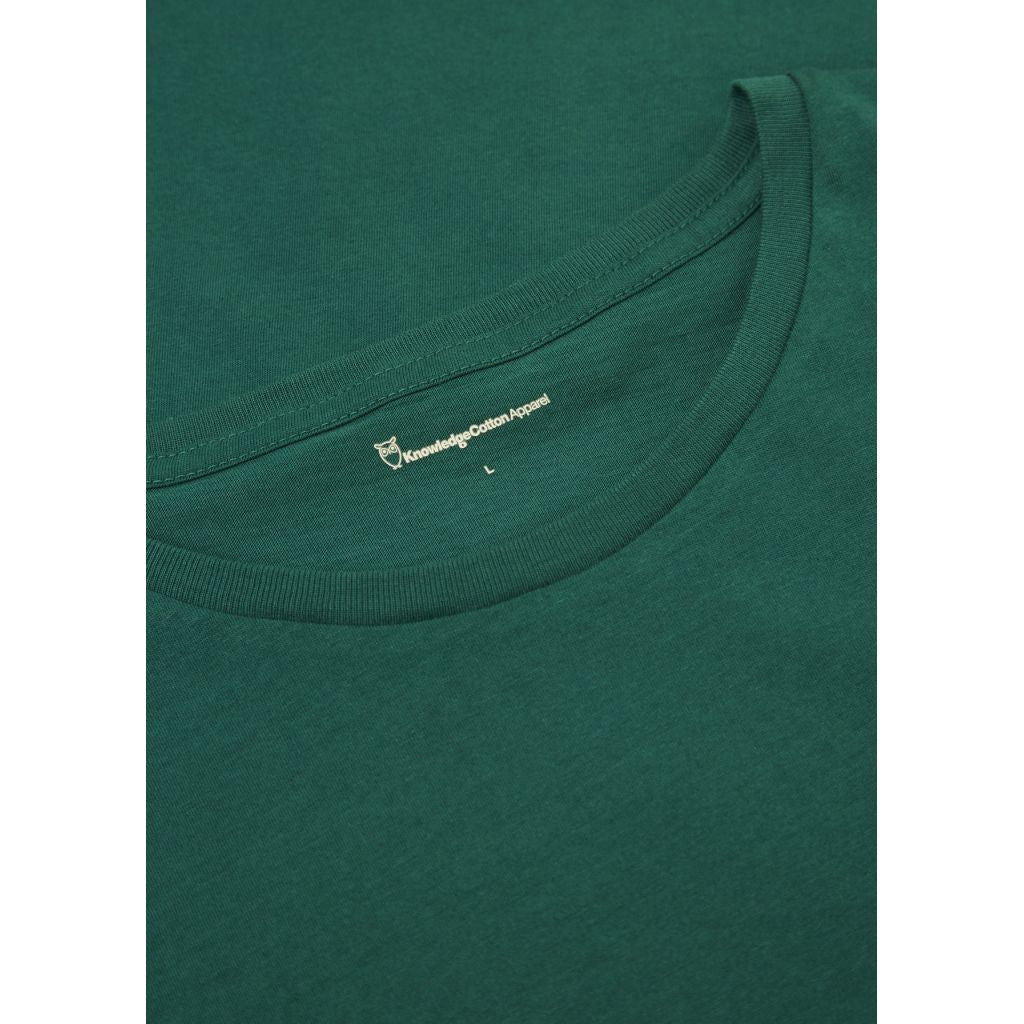 T-shirt vert en coton bio