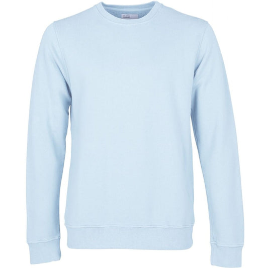 Sweat bleu clair en coton bio - polar blue