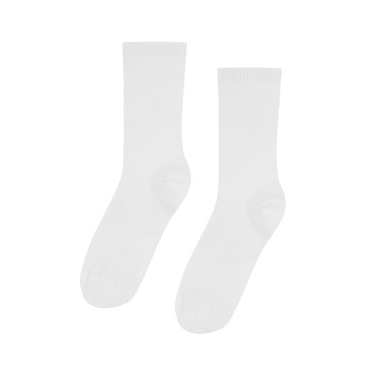 Chaussettes hautes en coton bio | blanc "optical white"