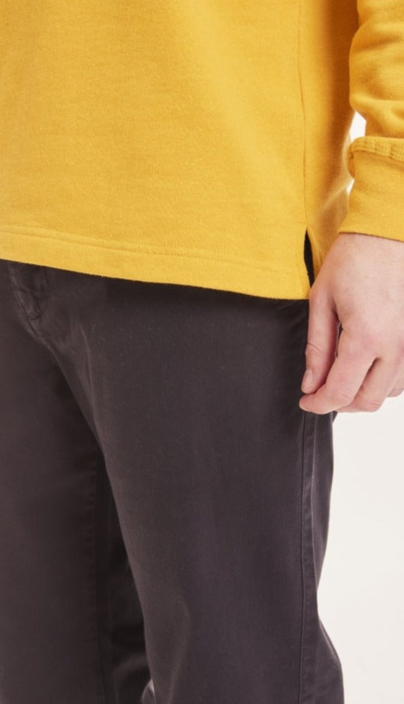Chino noir en coton bio - chuck black jet