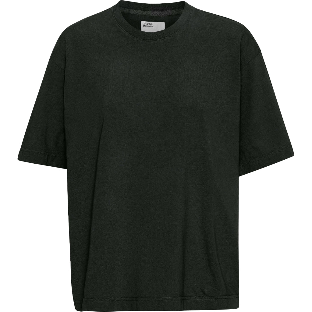 T-shirt oversize en coton bio | Vert forêt "midnight forest"