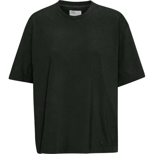 T-shirt oversize en coton bio | Vert forêt "midnight forest"