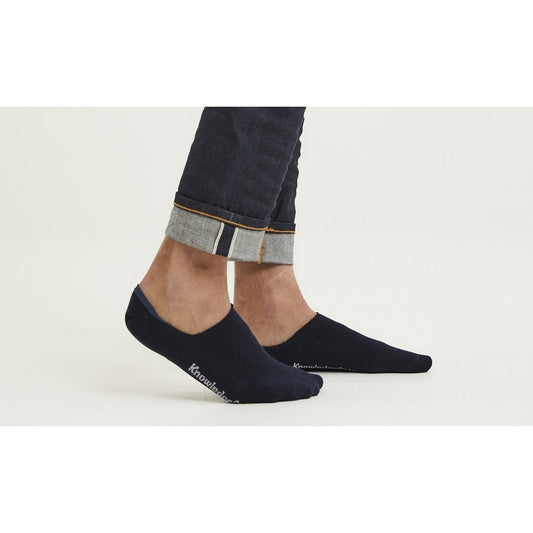 Pack 2 paires de chaussettes courtes marine en coton bio - Willow