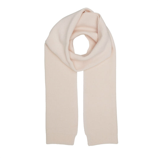 Écharpe en laine mérinos recyclée | Beige "ivory white"