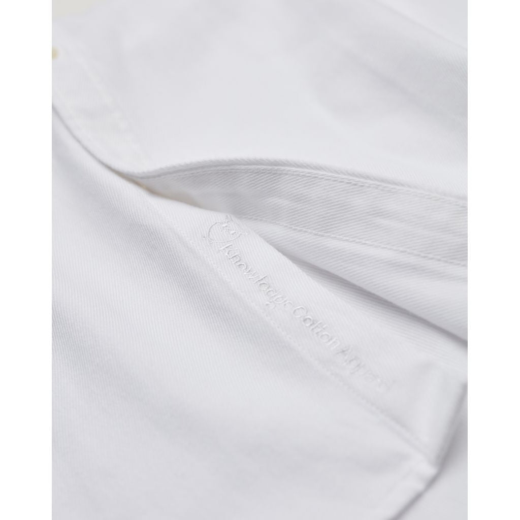 Chemise blanche en tencel et coton bio - Larch bright white