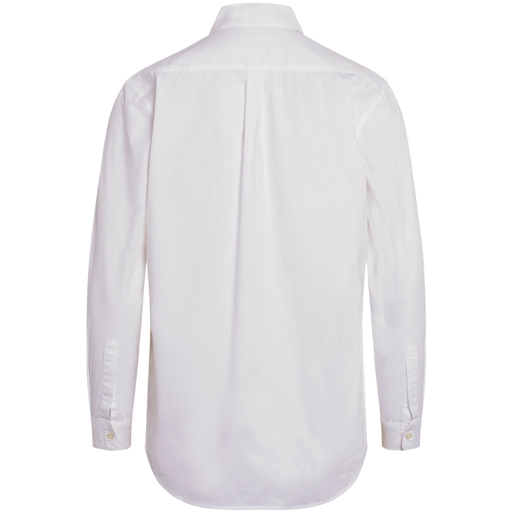 Chemise ample blanche en coton bio - Juniper