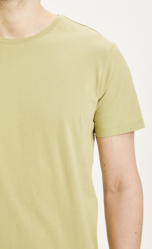 T-shirt vert clair en coton bio
