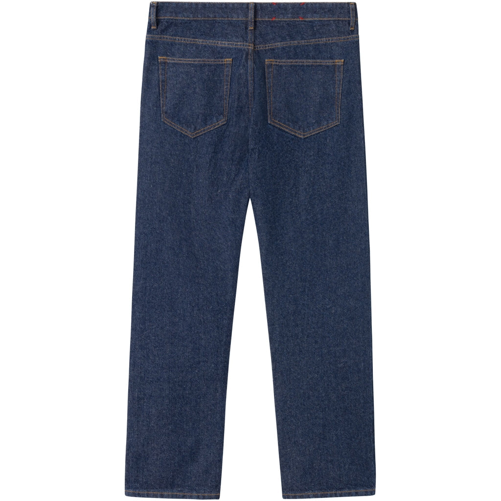 Jean droit en coton recyclé | Bleu "chuck regular straight denim classic indigo"