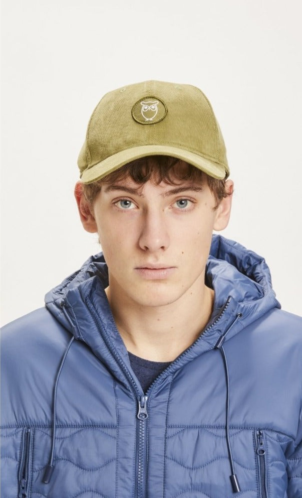 Casquette verte avec logo en coton bio - PACIFIC Capulet Olive