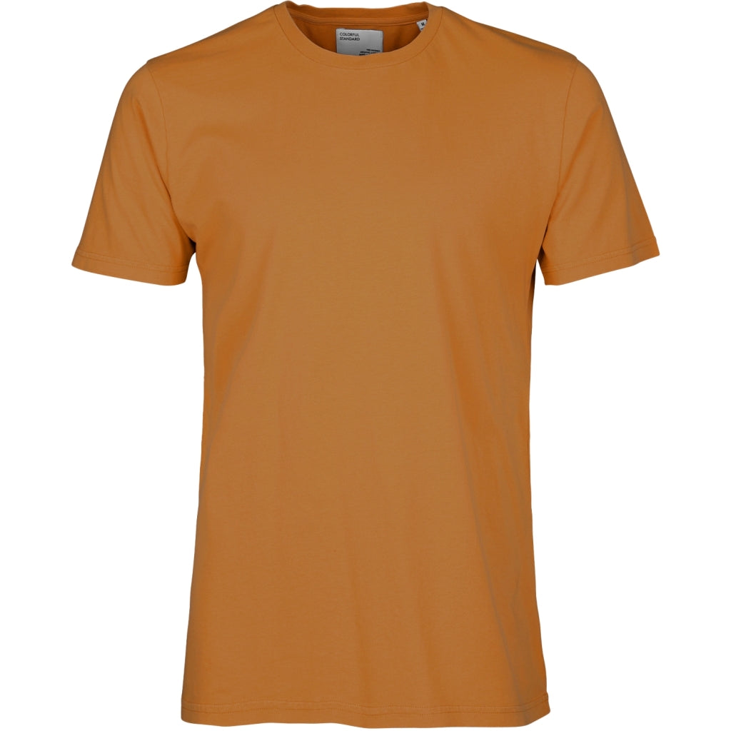 T-shirt en coton bio | Marron clair "ginger brown"