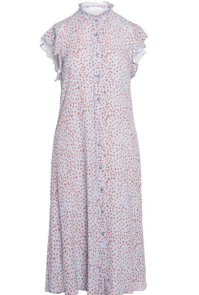 Robe midi à imprimé fleuri en Lenzing - Fleur