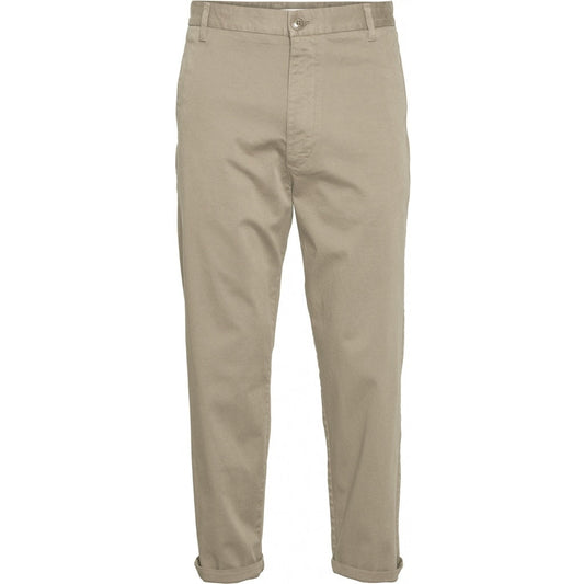 Chino ample beige en coton bio - bob