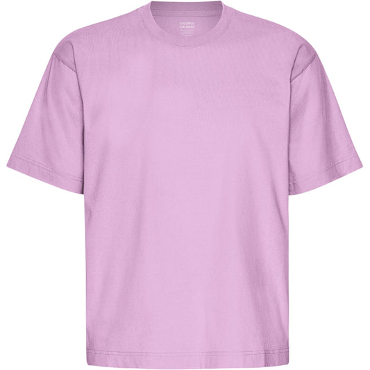 T-shirt oversize en coton bio | rose "cherry blossom"