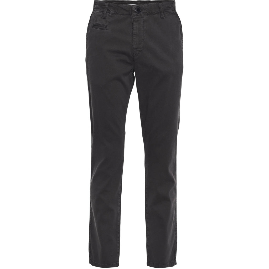 Chino noir en coton bio - chuck black jet