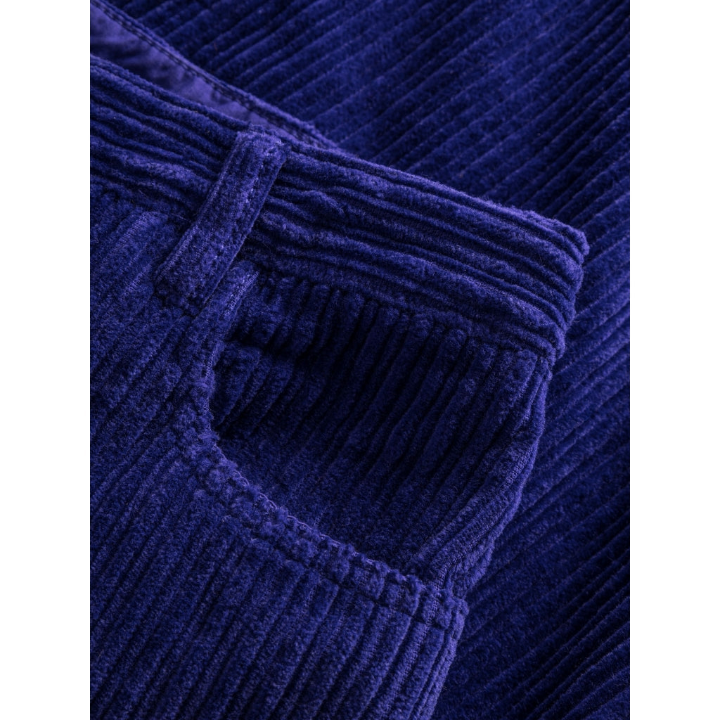 Jupe velours en coton bio | Violet "irregular corduroy skirt deep purple"