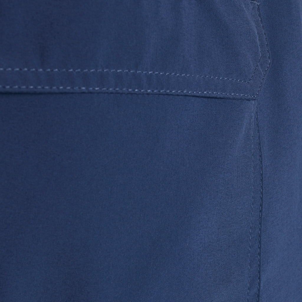 Short de bain bleu foncé en polyester recyclé - Bay