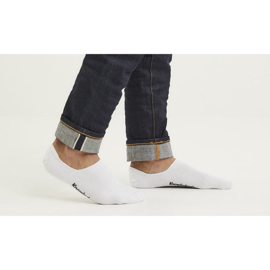 Pack de 2 chaussettes blanches basses en coton bio - Willow