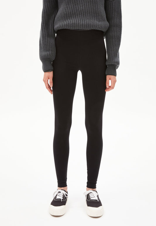 Legging en coton bio | noir "Shivaa black"