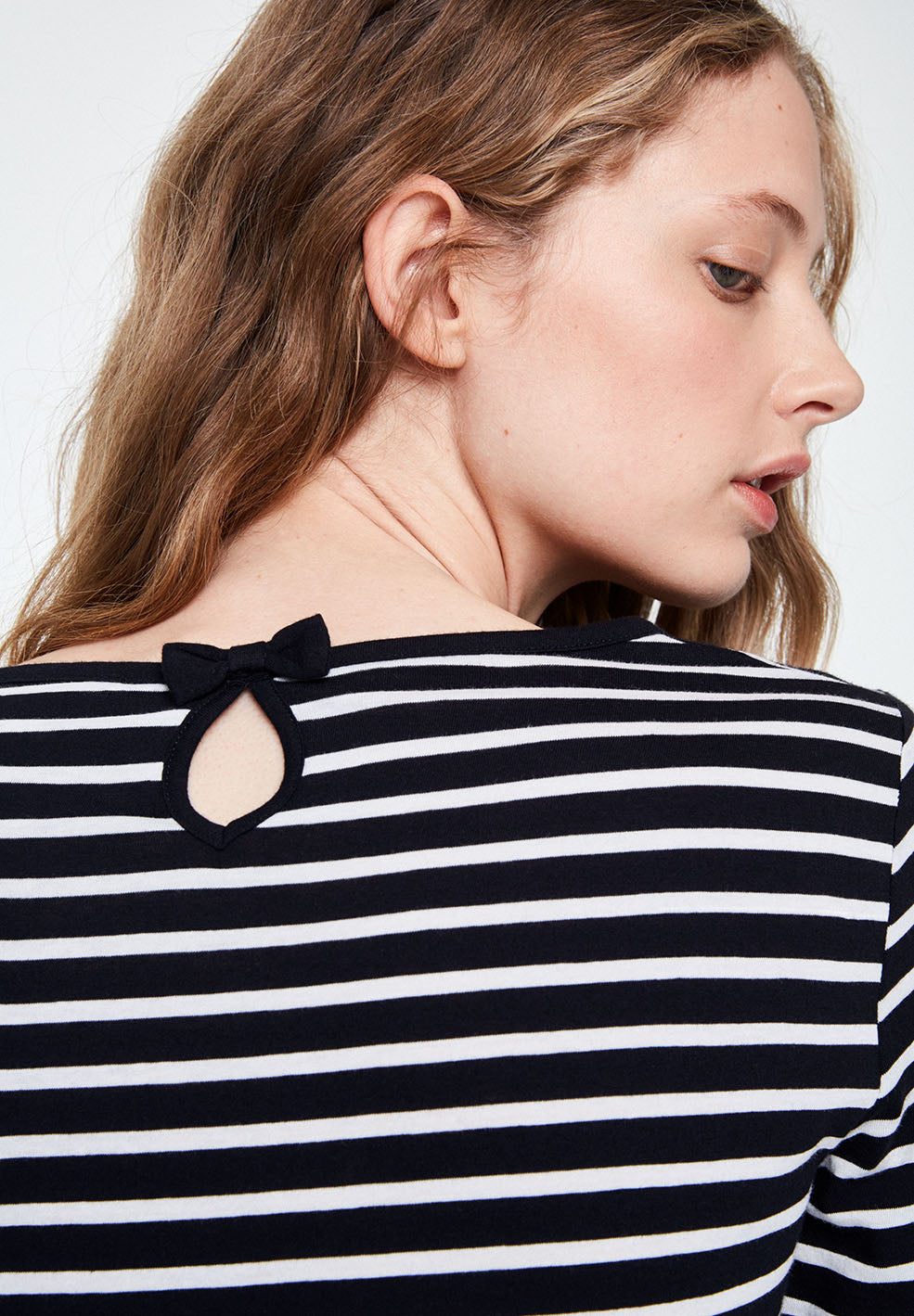 T-shirt manches longues rayé - valentina stripes