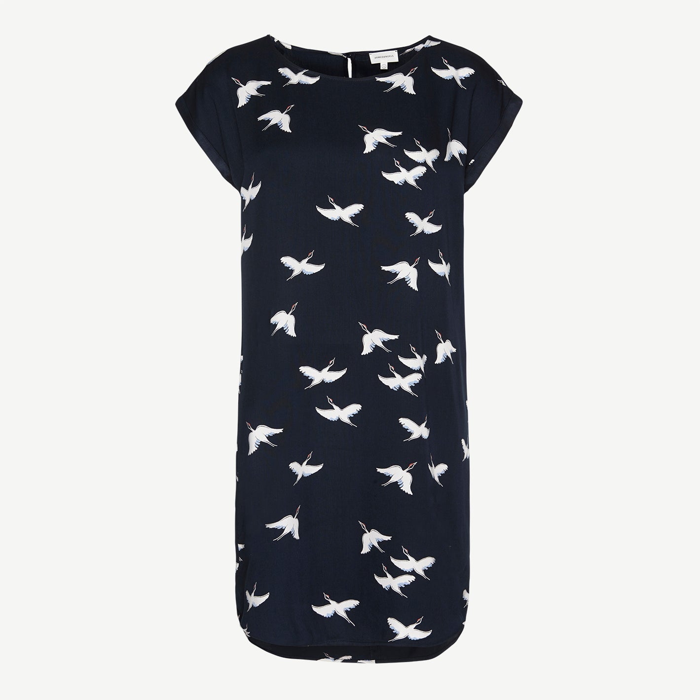 Robe en lenzing bleu marine