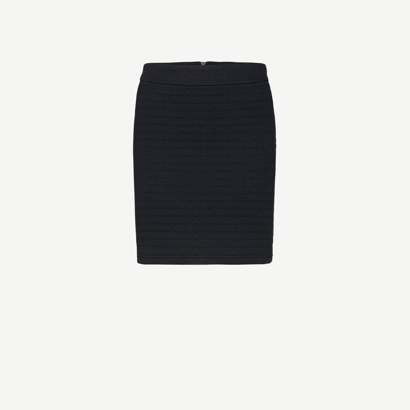 Jupe en coton bio noire