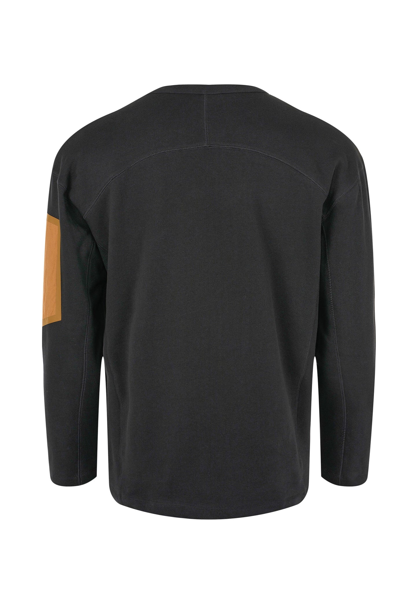 Pull ample noir en coton bio - utility crew neck sweat black jet