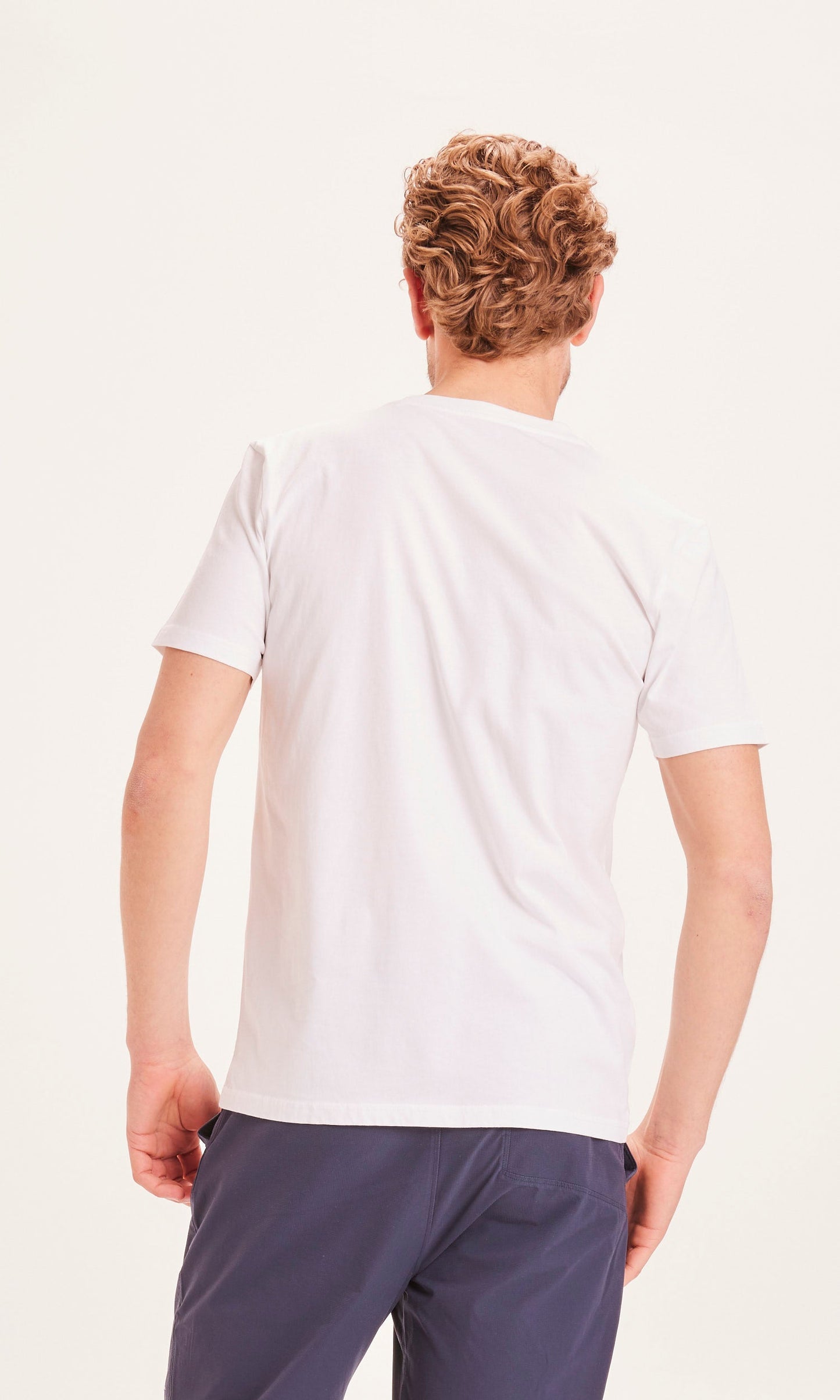 T-shirt blanc imprimé - ALDER wave owl tee bright white