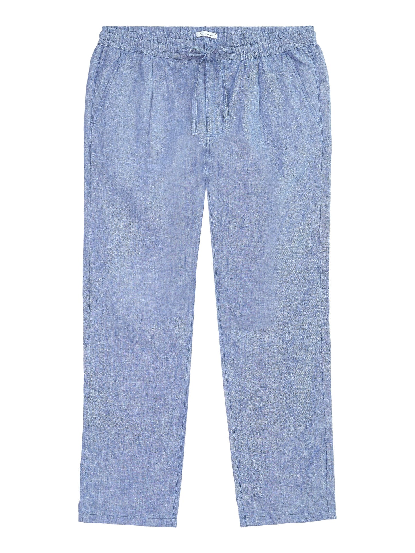 Pantalon en lin bio | Bleu clair "fig loose linen pants moonlight blue"