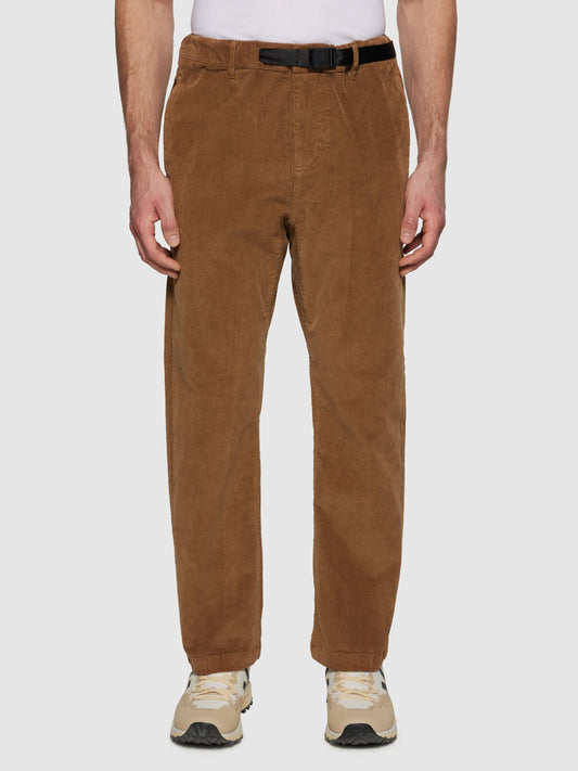 Pantalon droit velours en coton bio | camel "fig 14 wales corduroy pants dachshund"