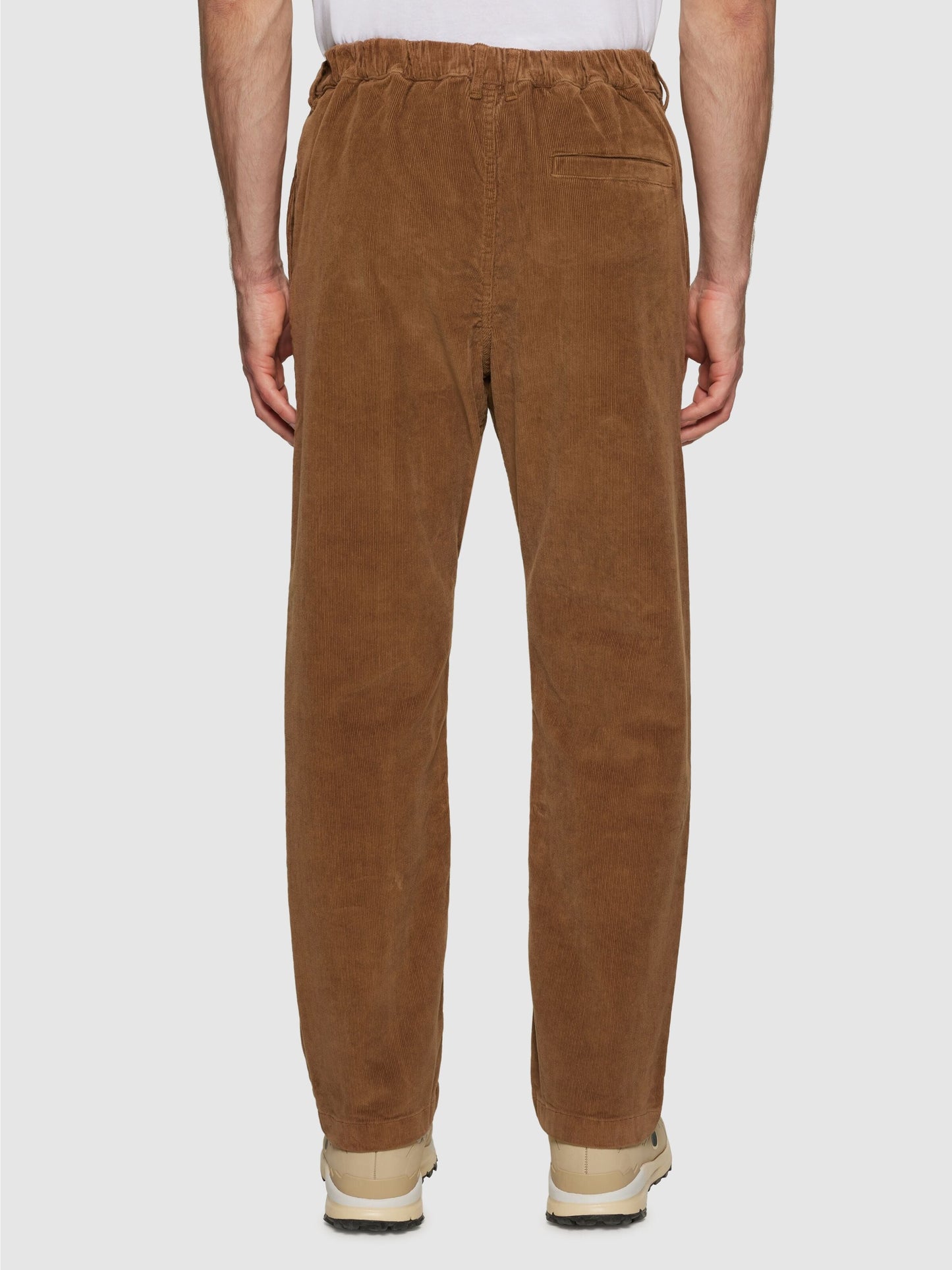 Pantalon droit velours en coton bio | camel "fig 14 wales corduroy pants dachshund"