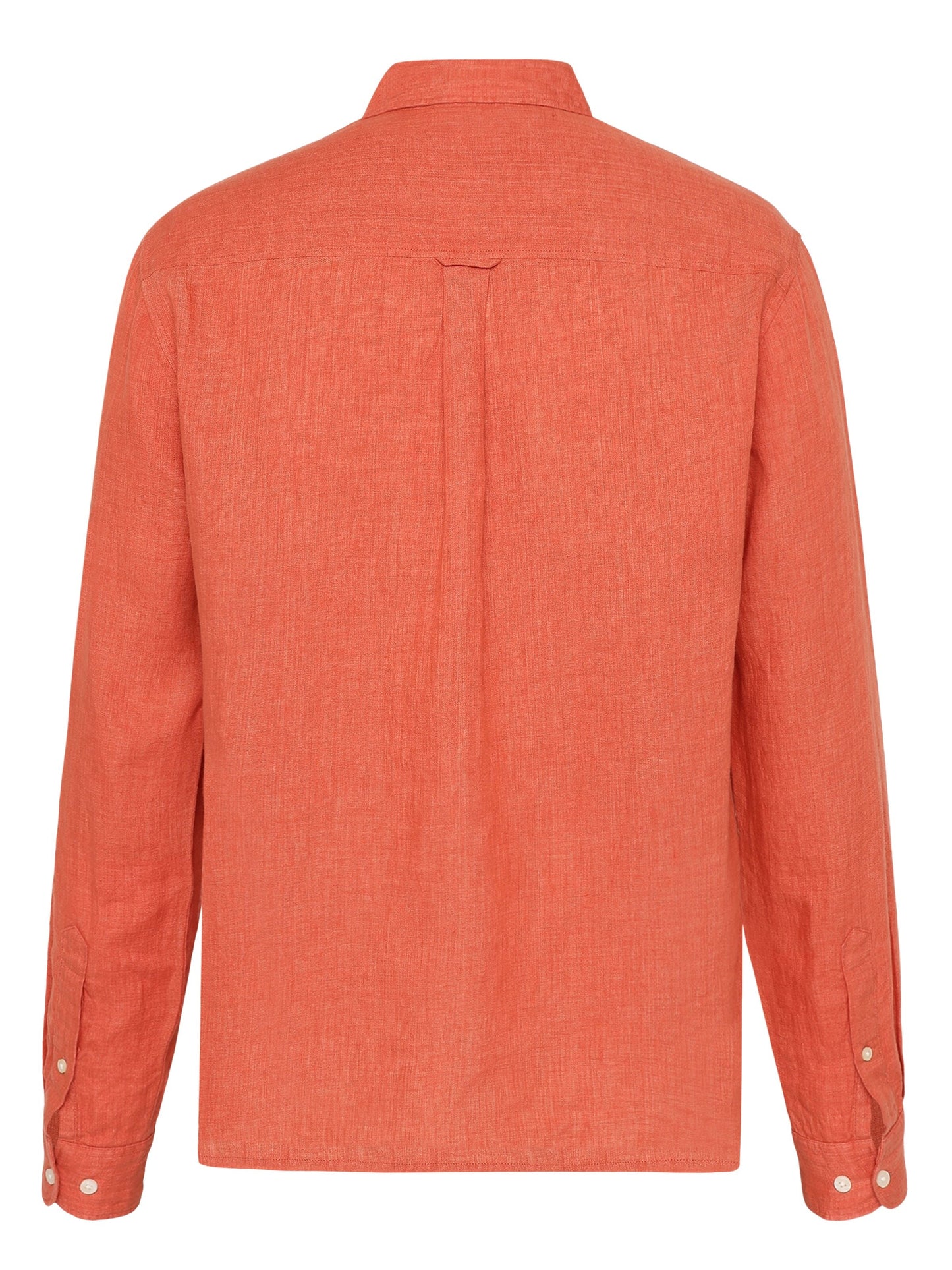 Chemise en lin biologique | rouge "regular linen shirt langoustino"