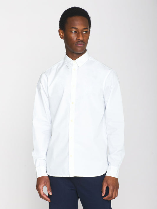 Chemise en coton bio - ALF regular crispy cotton shirt