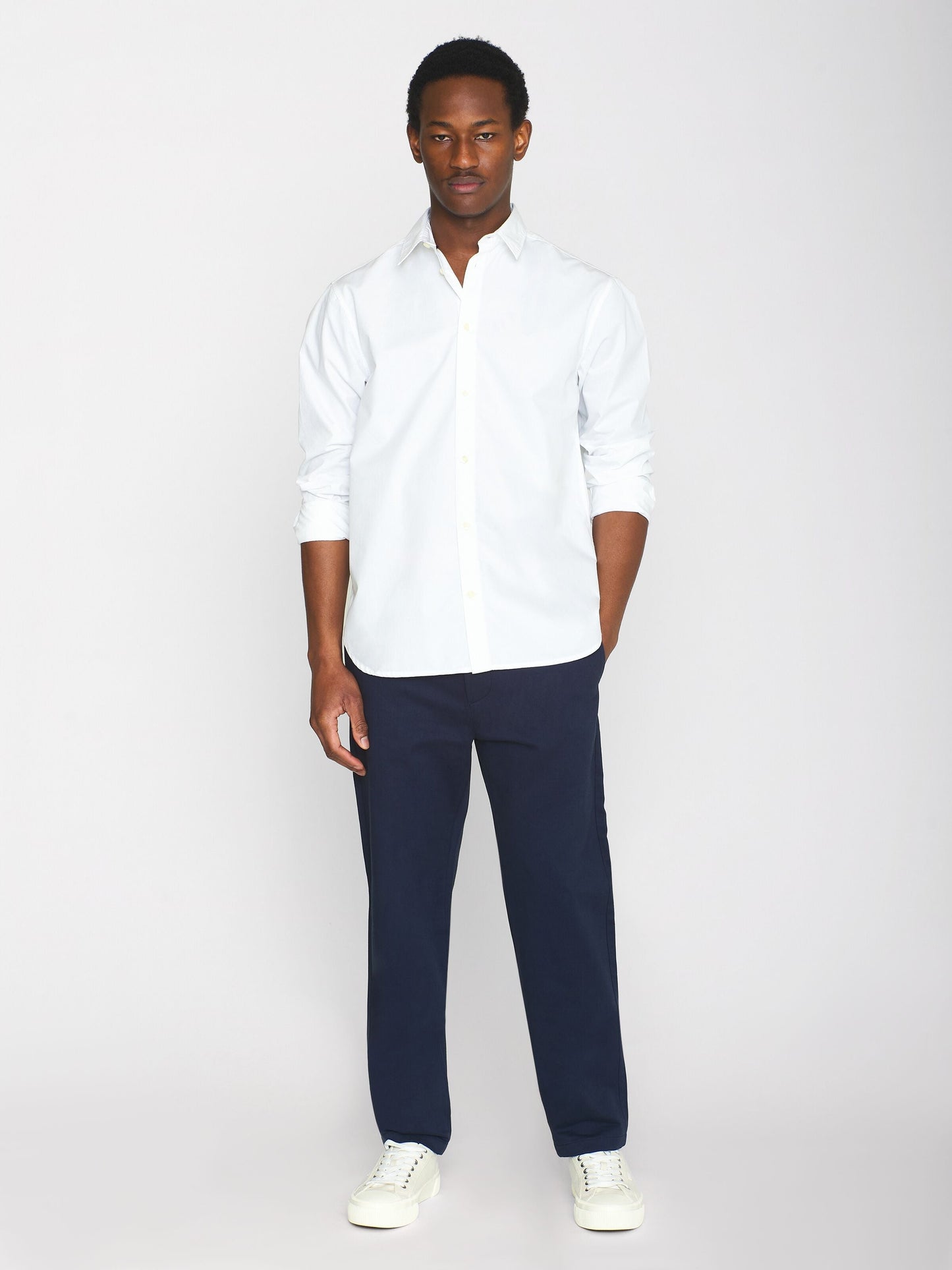 Chemise en coton bio - ALF regular crispy cotton shirt