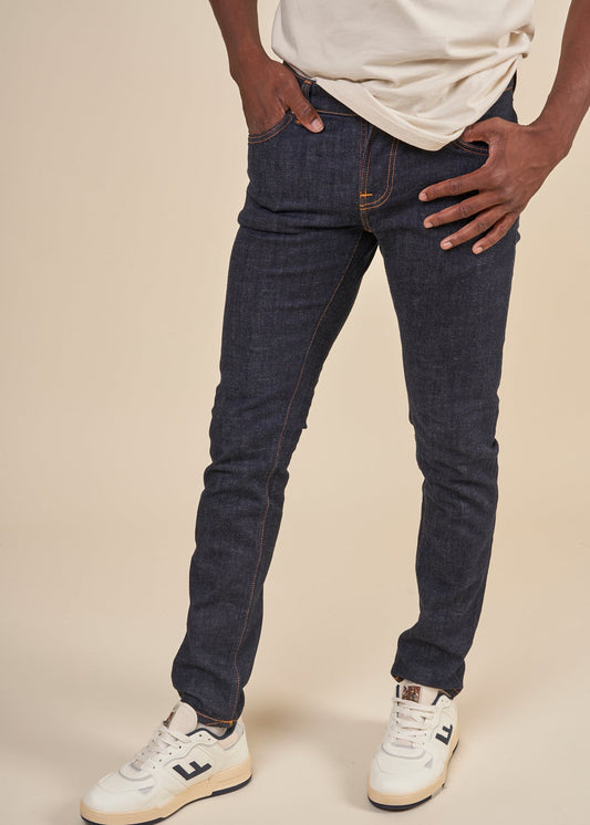 Jean skinny coton bio | brut "Tight Terry Rinse twill"