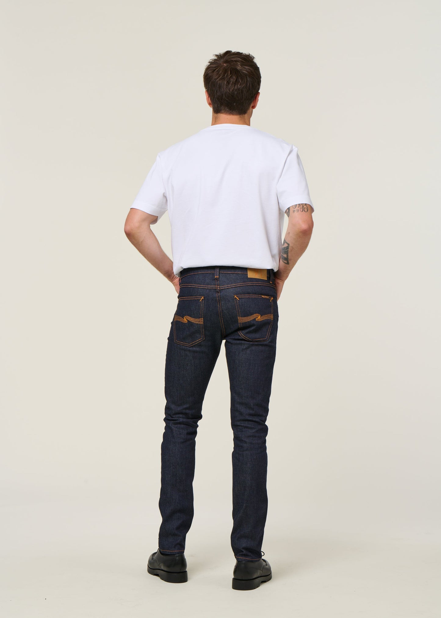 Jean slim en coton bio | brut "lean dean dry 16 dips"