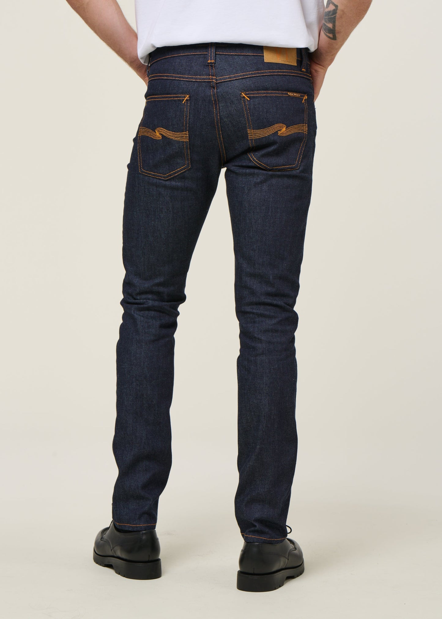 Jean slim en coton bio | brut "lean dean dry 16 dips"