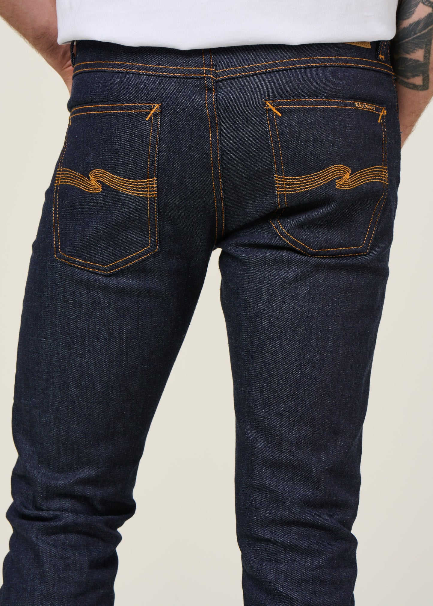 Jean slim en coton bio | brut "lean dean dry 16 dips"