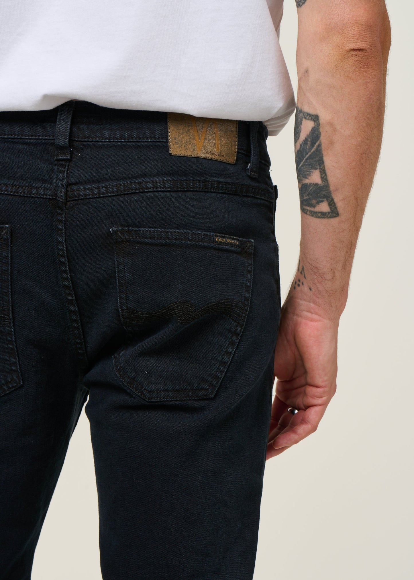 Jean slim en coton bio | noir "lean Dean Black Skies"