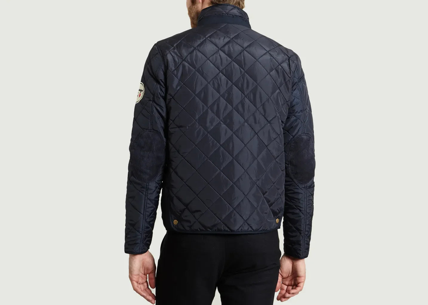 Veste matelassée marine en matière recyclée - jacket total eclipse