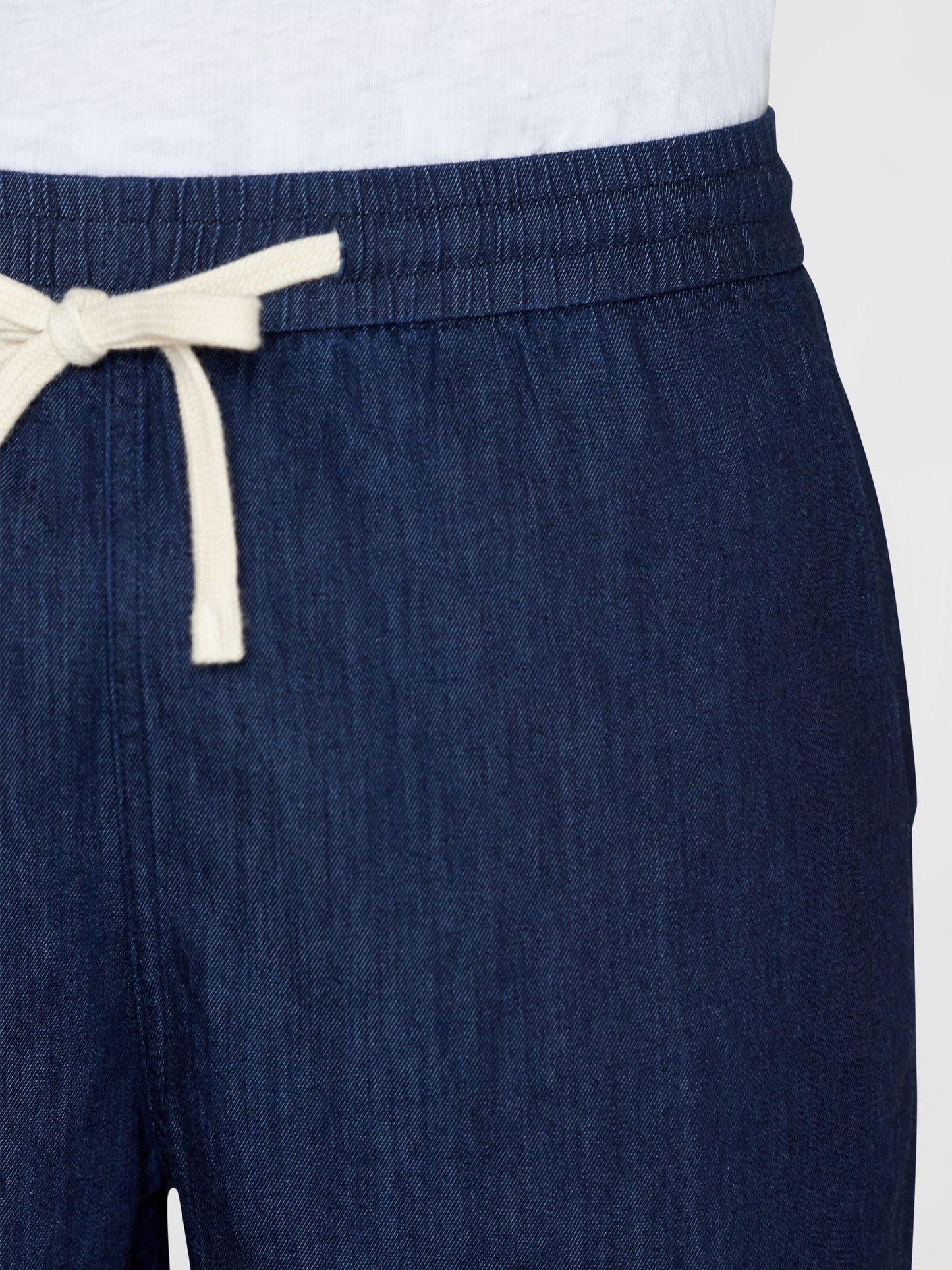 Pantalon ample en coton bio | Bleu indigo "fig loose denim classic indigo pants classic indigo"