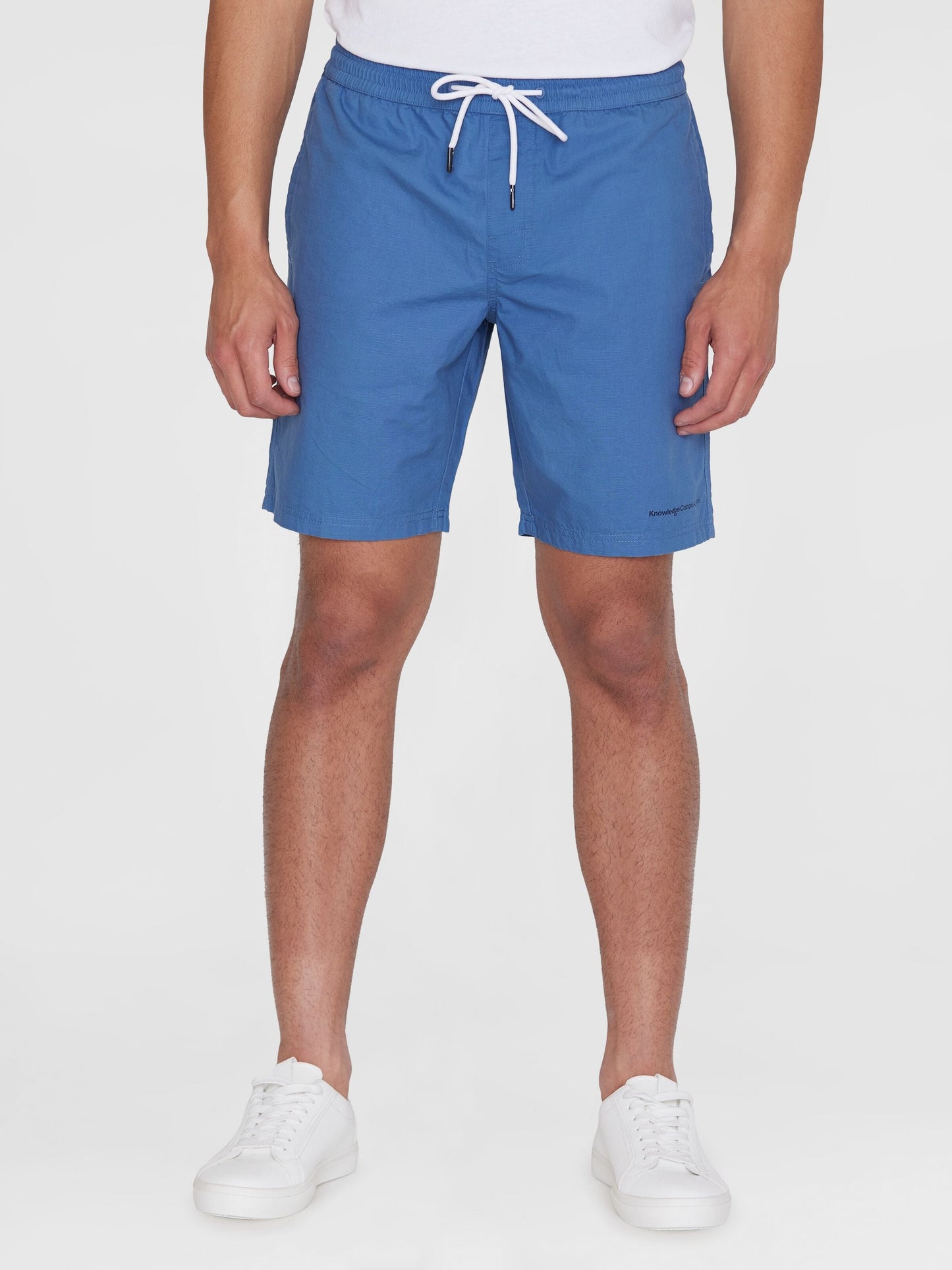 boardwalk shorts with elastic waist gots/vegan - 1432 moonlight blue