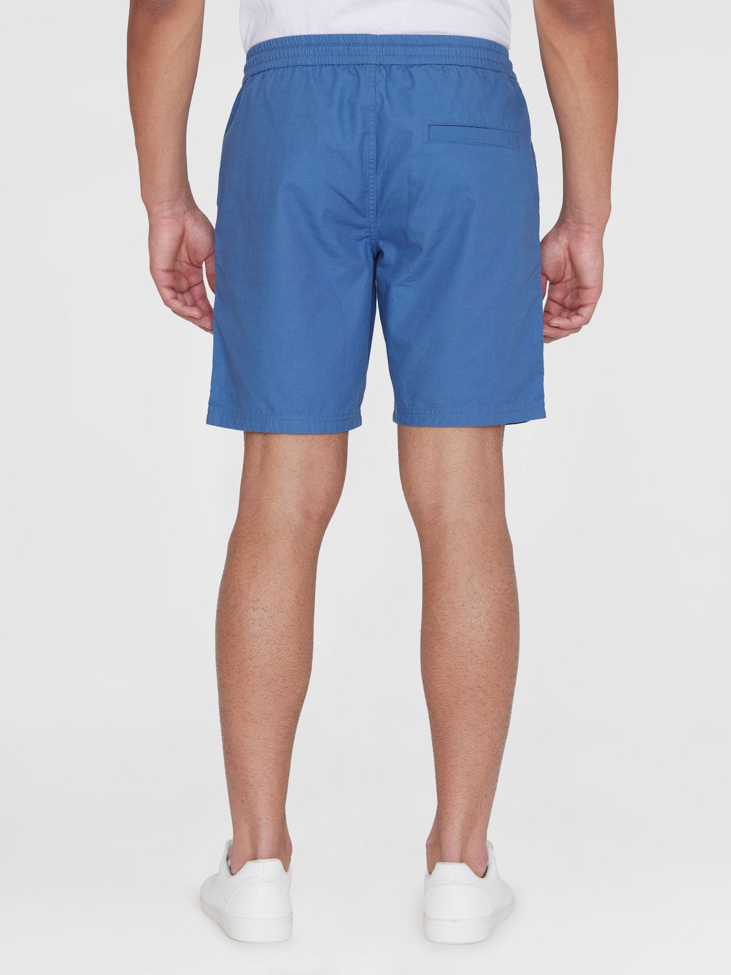 boardwalk shorts with elastic waist gots/vegan - 1432 moonlight blue