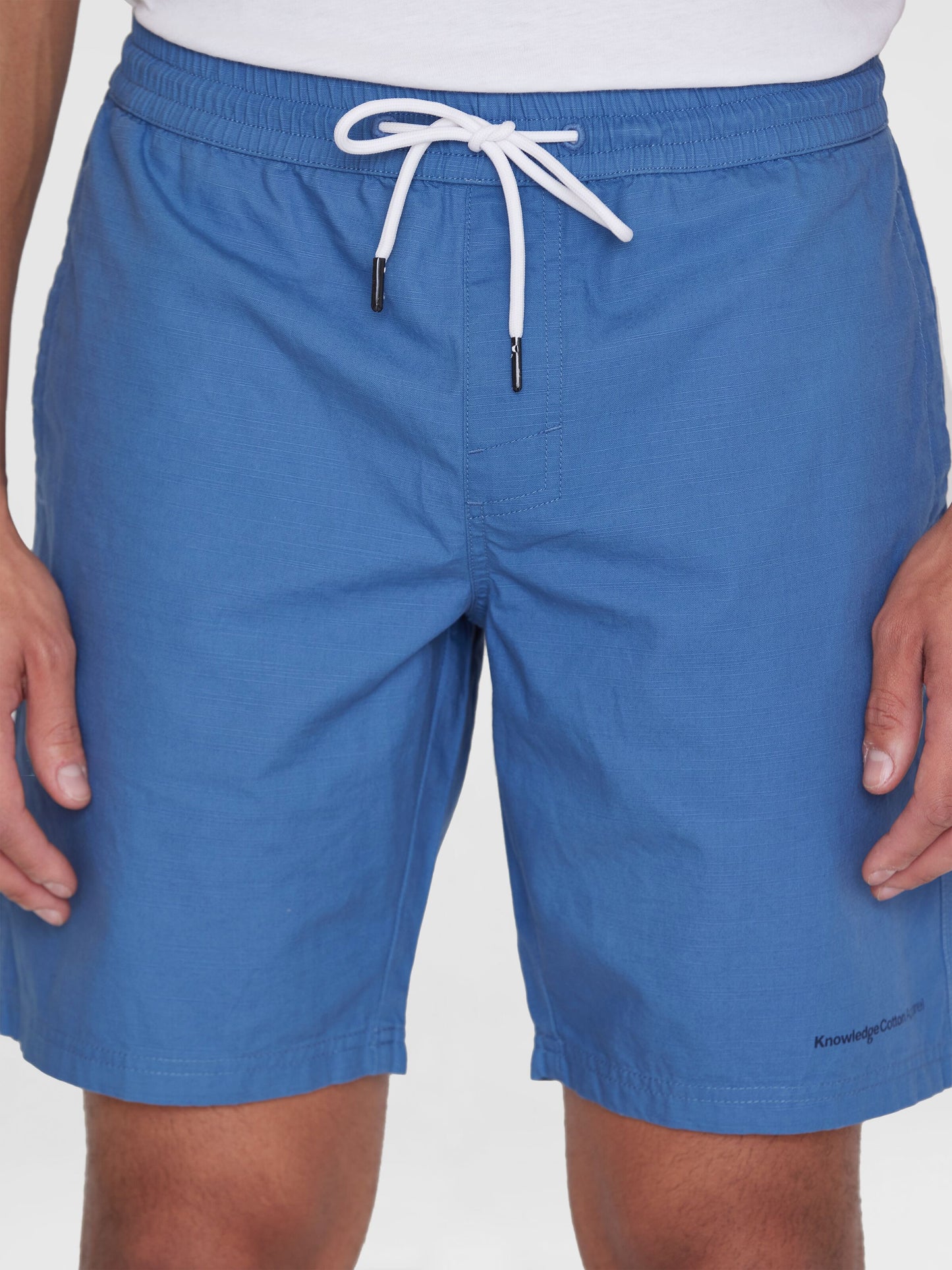 boardwalk shorts with elastic waist gots/vegan - 1432 moonlight blue