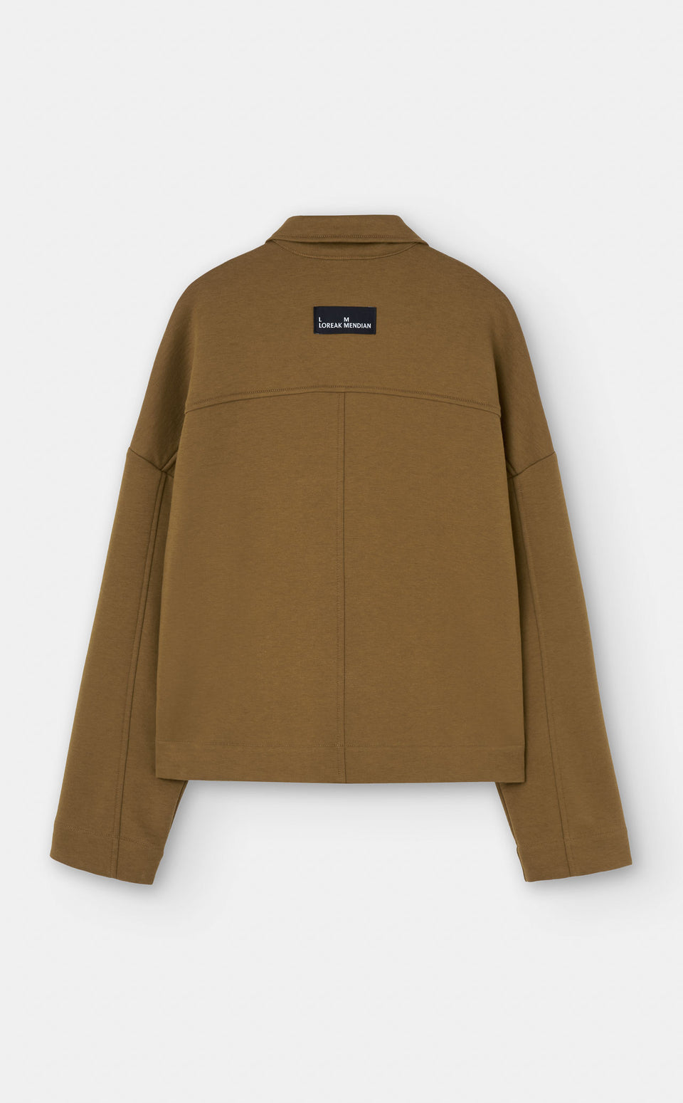 Veste jersey en coton bio | ixiar - camel