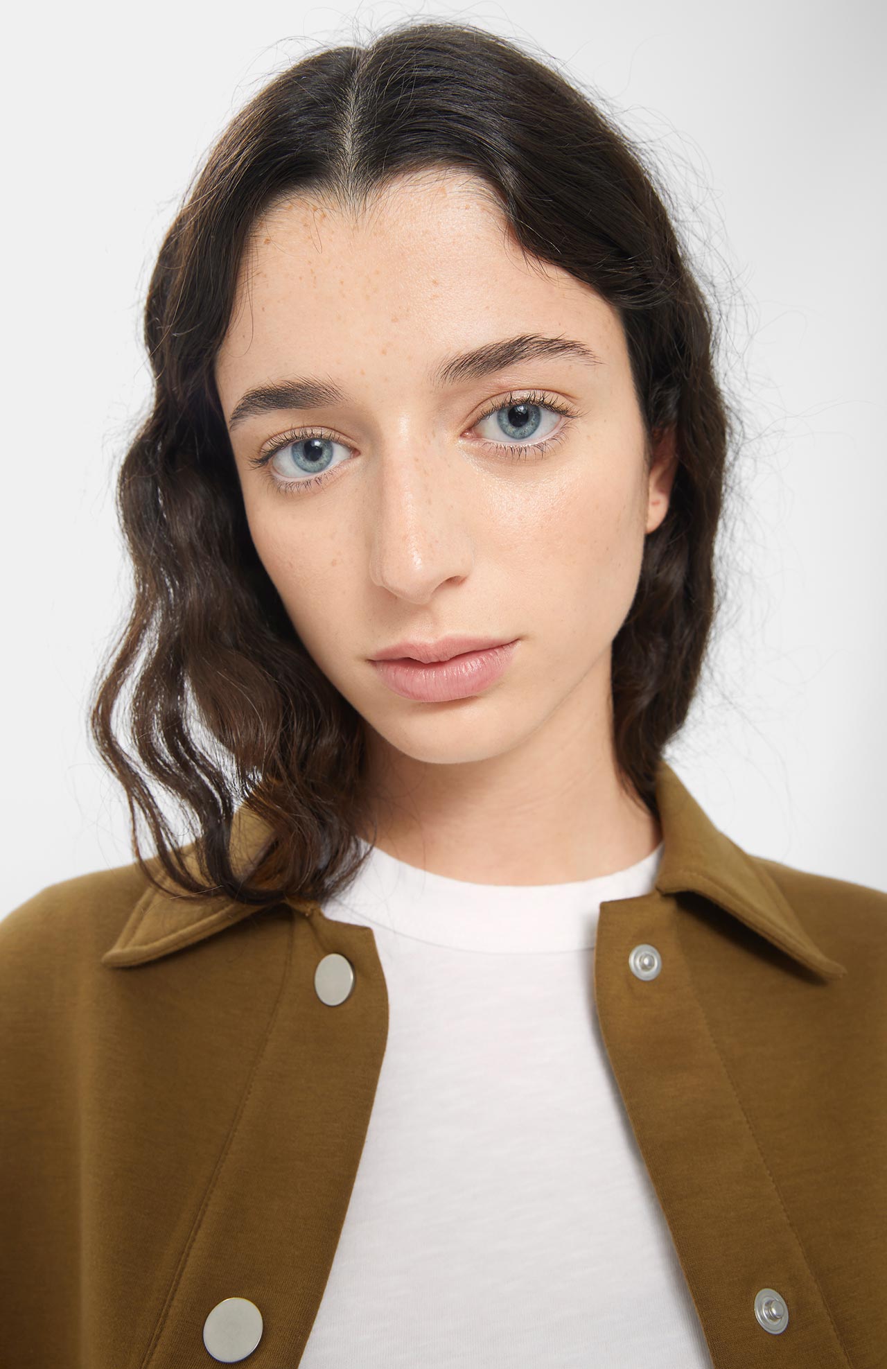 Veste jersey en coton bio | ixiar - camel