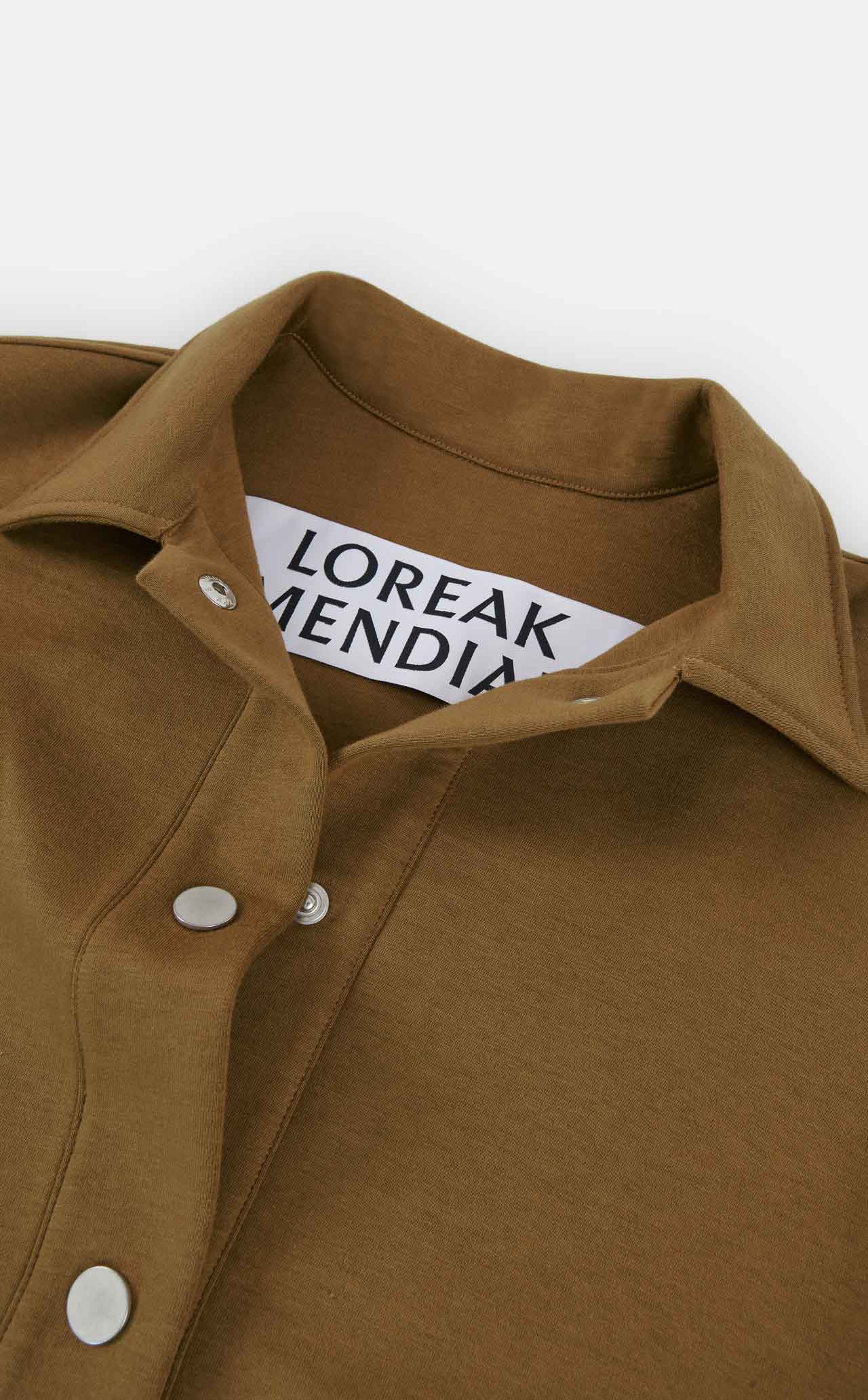 Veste jersey en coton bio | ixiar - camel