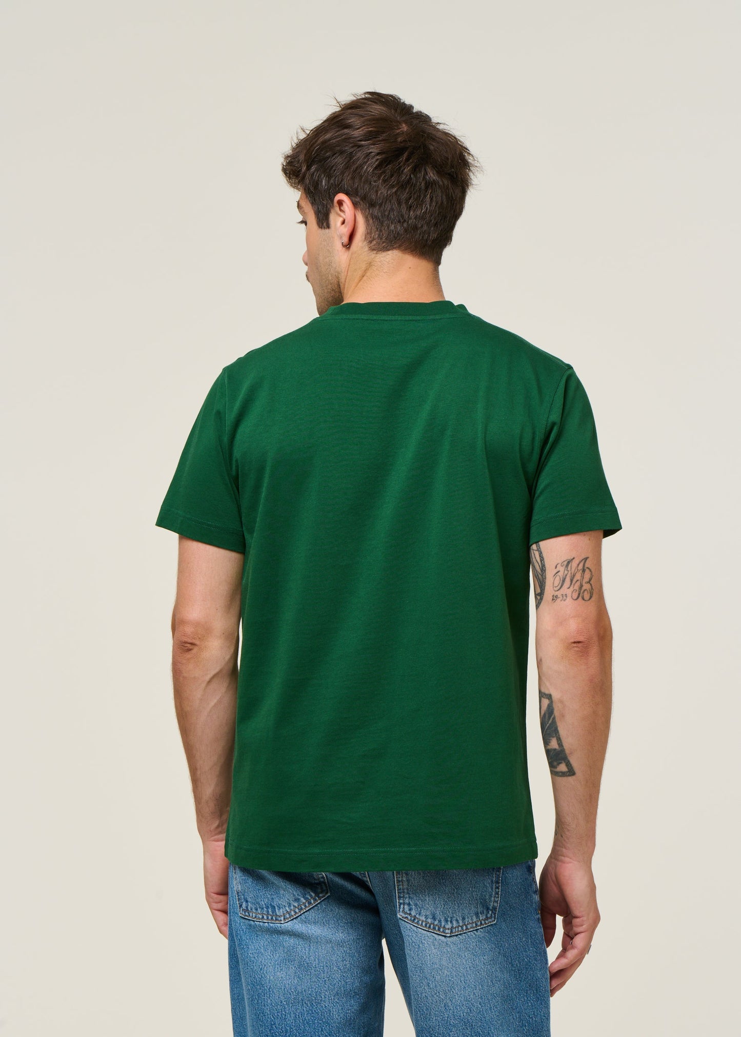 T-shirt en coton bio | vert forêt