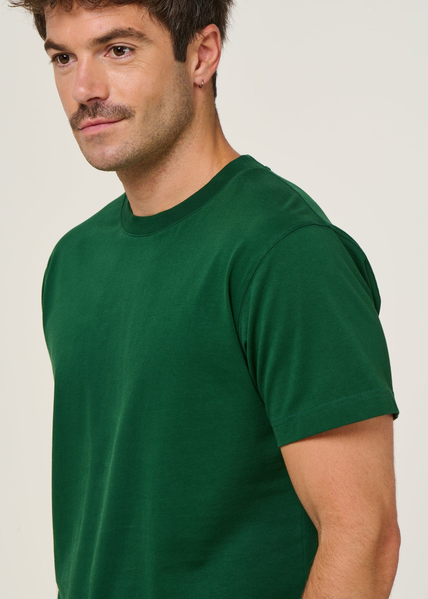 T-shirt en coton bio | vert forêt