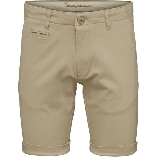Short chino beige en coton bio