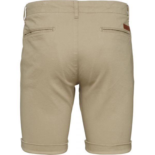 Short chino beige en coton bio